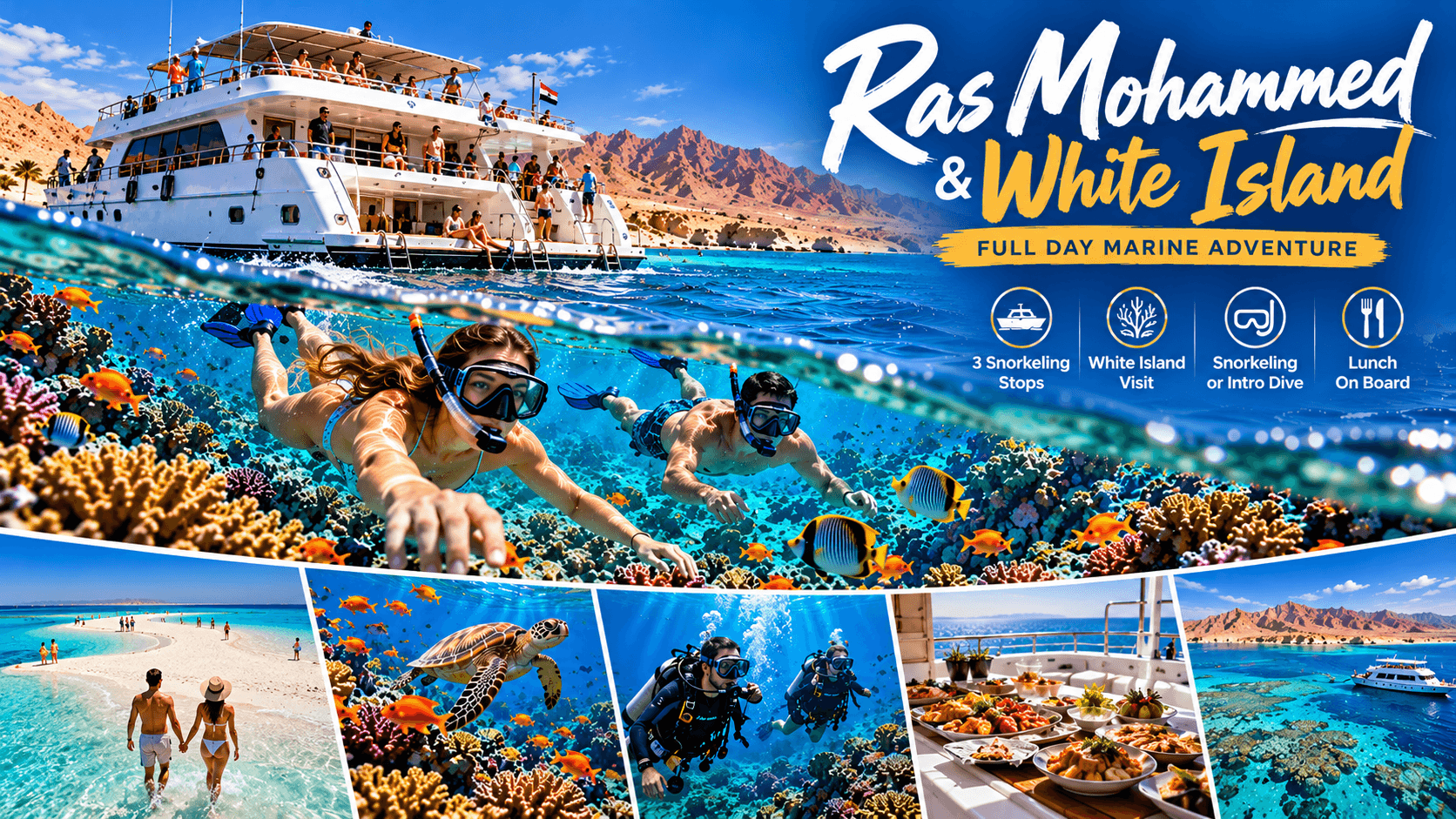 Sharm El Sheikh: snorkelen in Ras Mohammed