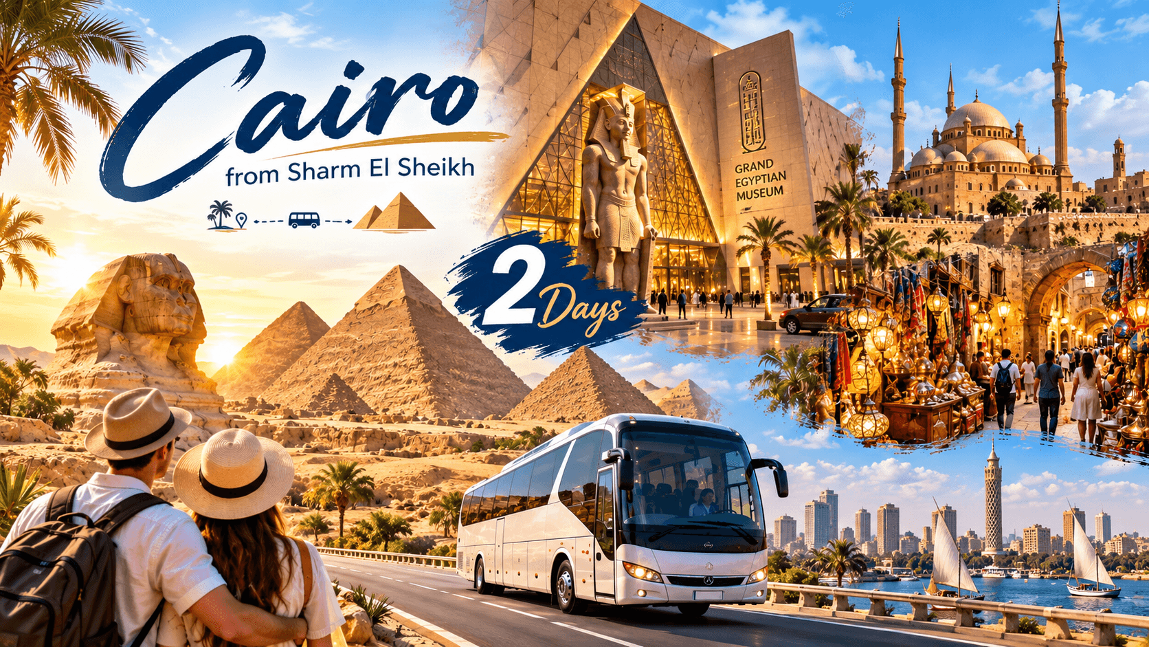 2-Day Cairo & Pyramids Overnight Trip