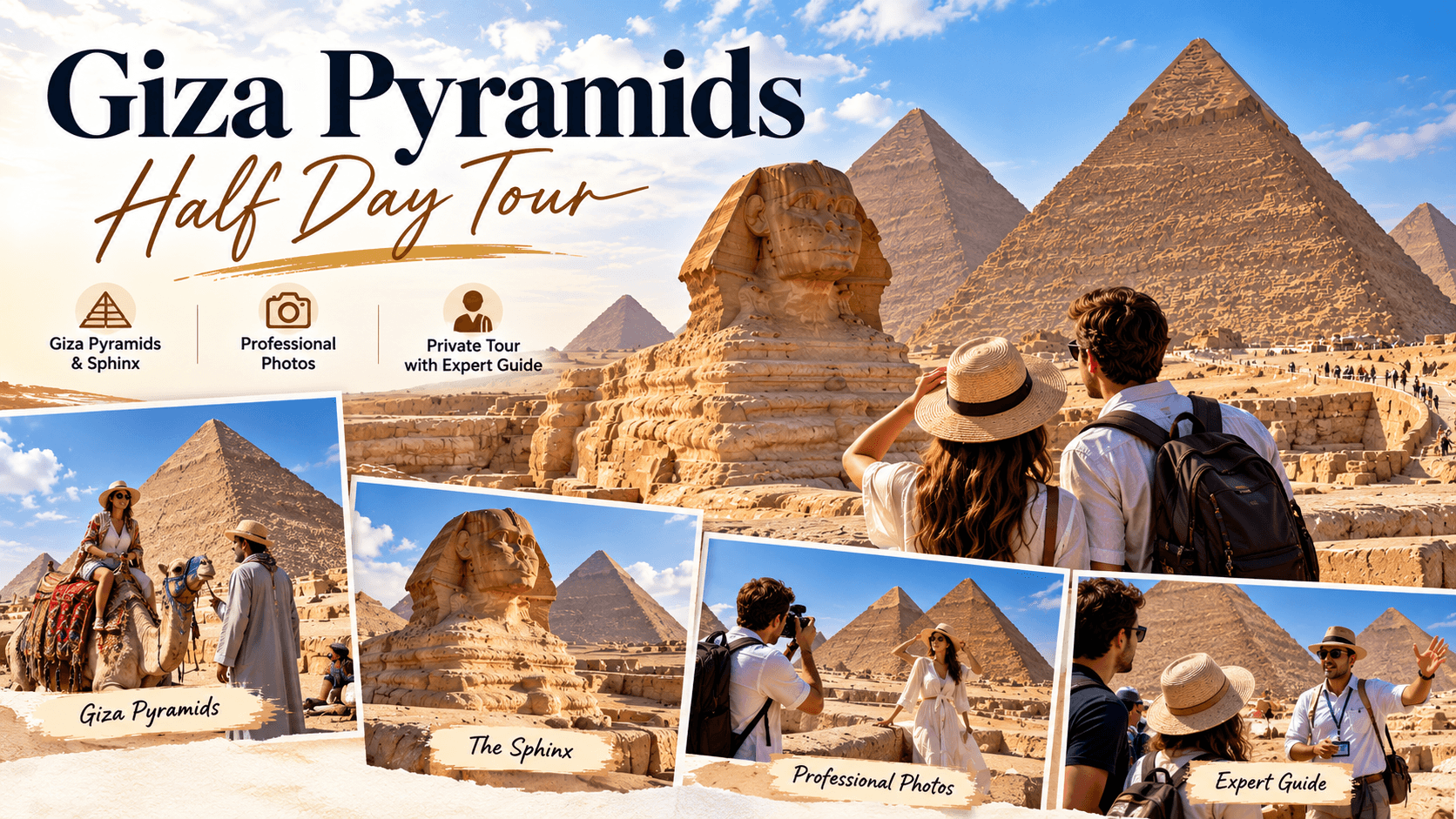 Half-Day Pyramids Tour with Professional Photographer