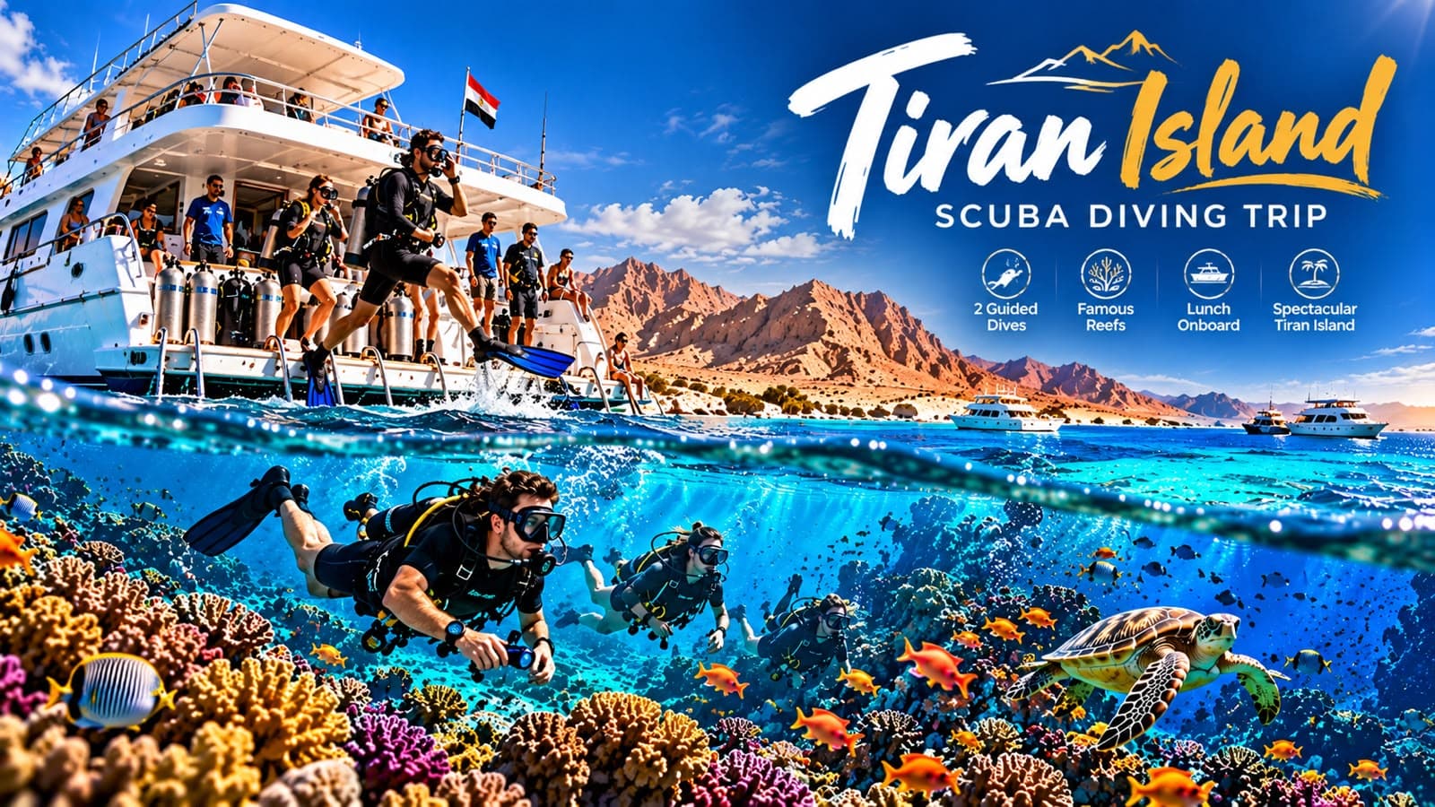 Sharm El Sheikh: Straits of Tiran Certified Diving