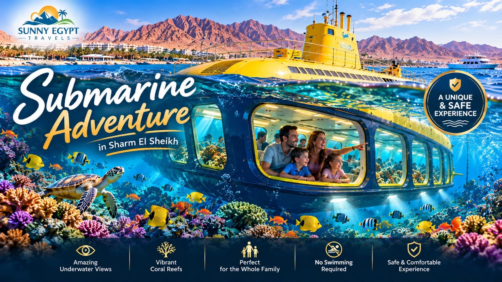 Submarine Tour in Sharm El Sheikh