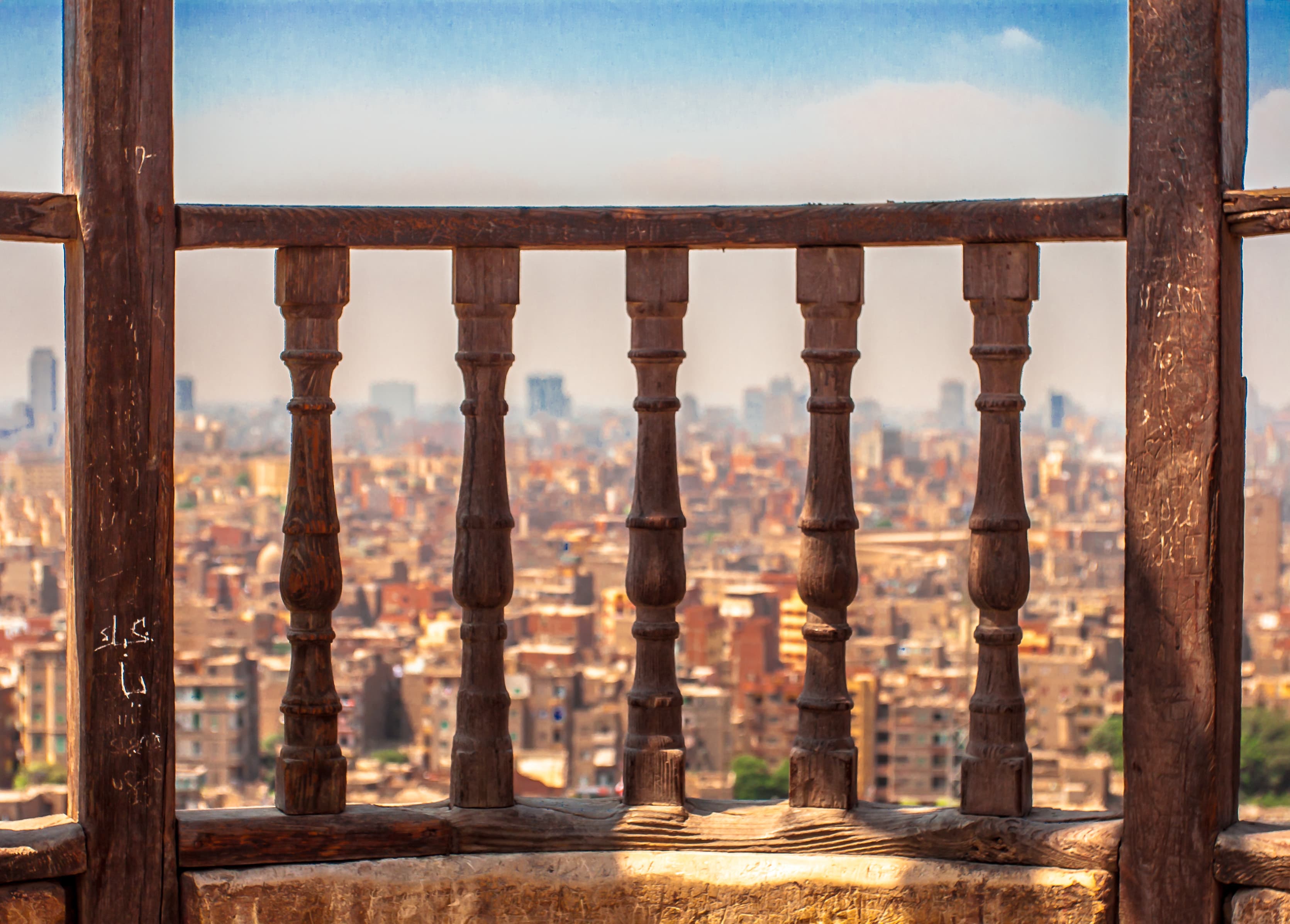 Cairo seen from the Citadel of Saladin