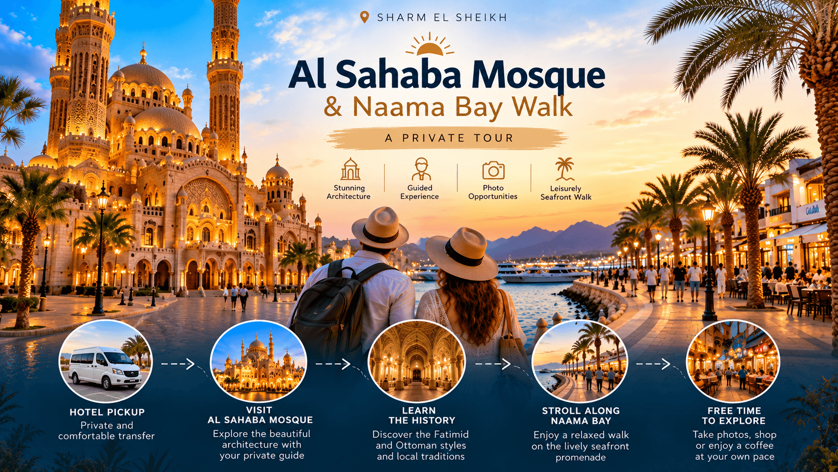 Al Sahaba Mosque & Naama Bay Tour