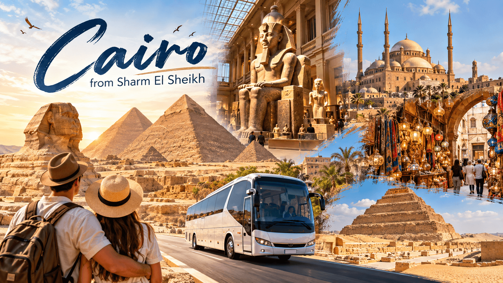 Sharm El Sheikh to Cairo Pyramids Day Trip