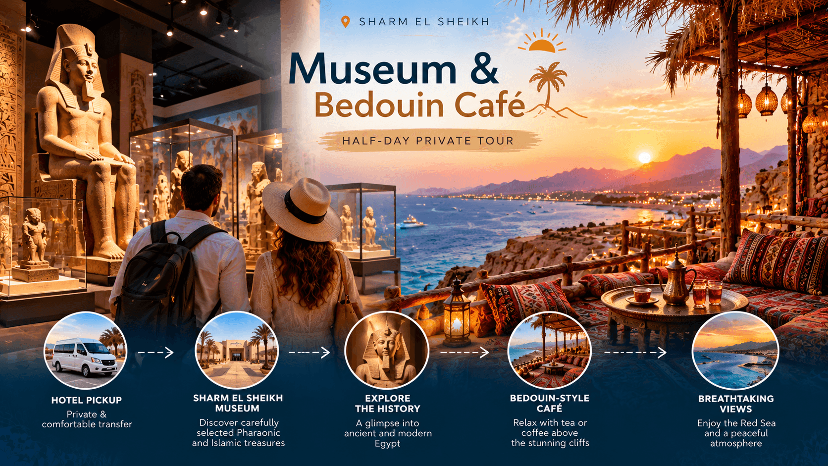 Sharm Museum & Farsha Cafe Tour