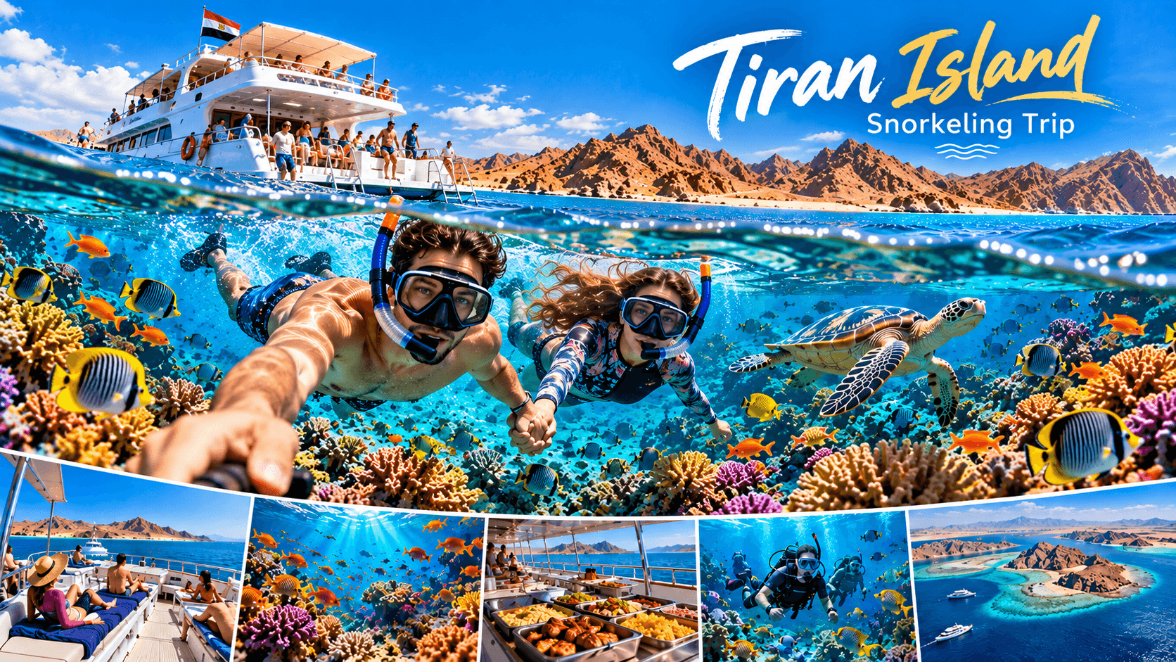 Sharm El Sheikh: snorkelen in de Straat van Tiran